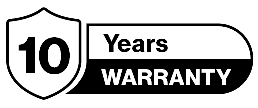 10 Years Warranty